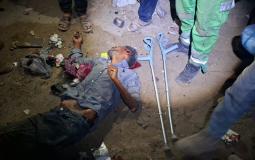 20250722 A person with disabilily killed in Shati Camp Israeli naval shelling.jpg